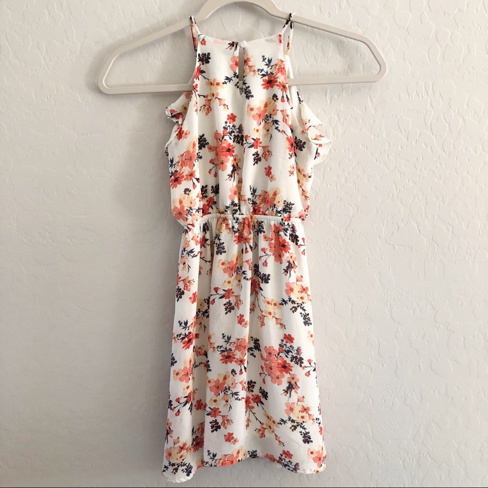 ❌SOLD❌HEARTS MONTEAU Floral Ruffle Cami Dress - Picture 5 of 5